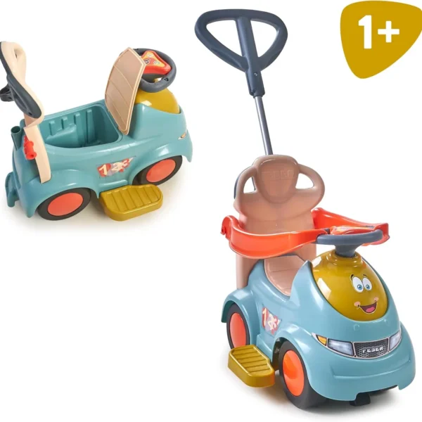 FEBER Motofeber Casual 3 em 1 Push N'Go, Correpasillos