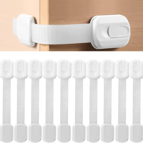 echadura de Segurança para Gavetas de Bebê 10/8, Fechadura de Segurança para Bebês